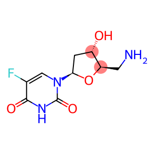 Uridine, 5'-amino-2',5'-dideoxy-5-fluoro- (9CI)