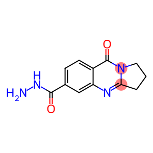 Pyrrolo[2,1-b]quinazoline-6-carboxylic acid, 1,2,3,9-tetrahydro-9-oxo-, hydrazide (9CI)