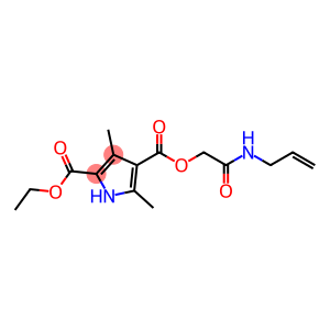 1H-Pyrrole-2,4-dicarboxylicacid,3,5-dimethyl-,2-ethyl4-[2-oxo-2-(2-propenylamino)ethyl]ester(9CI)
