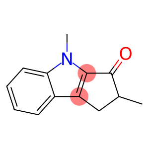 Cyclopent[b]indol-3(2H)-one, 1,4-dihydro-2,4-dimethyl- (9CI)