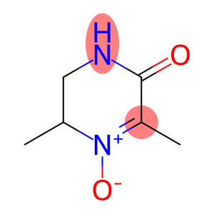 2(1H)-Pyrazinone, 5,6-dihydro-3,5-dimethyl-, 4-oxide