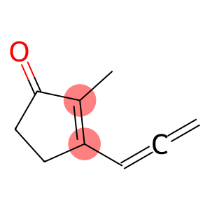 2-Cyclopenten-1-one, 2-methyl-3-(1,2-propadienyl)- (9CI)