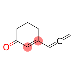 2-Cyclohexen-1-one, 3-(1,2-propadienyl)- (9CI)