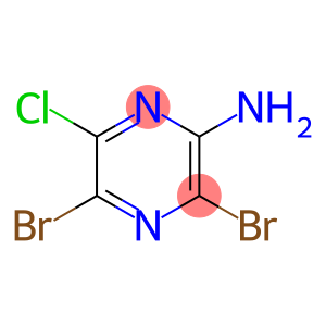 2-氨基-3,5-二溴-6-氯吡嗪