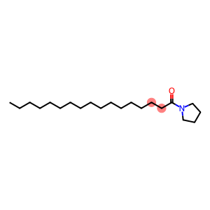 1-Heptadecanone, 1-(1-pyrrolidinyl)-