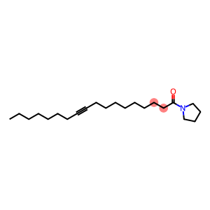10-Octadecyn-1-one, 1-(1-pyrrolidinyl)-