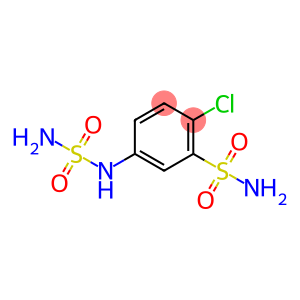 Benzenesulfonamide, 5-[(aminosulfonyl)amino]-2-chloro- (9CI)