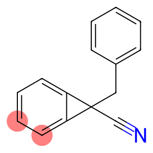 7-(Phenylmethyl)bicyclo[4.1.0]hepta-1,3,5-triene-7-carbonitrile
