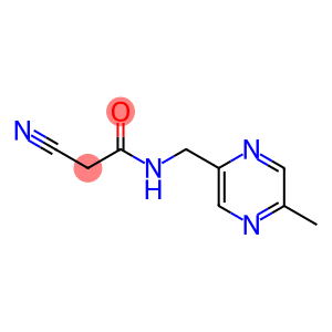 Acetamide, 2-cyano-N-[(5-methylpyrazinyl)methyl]- (9CI)