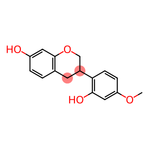 2H-1-Benzopyran-7-ol, 3,4-dihydro-3-(2-hydroxy-4-methoxyphenyl)-