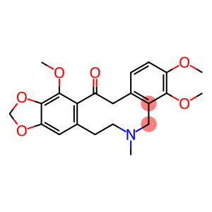 Benzo[c][1,3]benzodioxolo[5,6-g]azecin-14(6H)-one, 5,7,8,15-tetrahydro-3,4,13-trimethoxy-6-methyl-