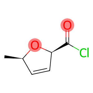 2-Furancarbonyl chloride, 2,5-dihydro-5-methyl-, (2R,5R)-rel-