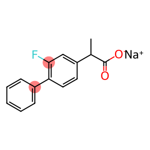 sodium 2-(2-fluorobiphenyl-4-yl)propanoate