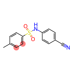 Benzenesulfonamide, N-(4-cyanophenyl)-4-methyl-