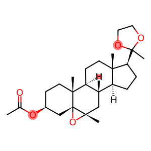 3β-(Acetyloxy)-5,6α-epoxy-6β-methyl-5α-pregnan-20-one ethylene acetal