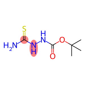 Hydrazinecarboxylic acid, 2-(aminothioxomethyl)-, 1,1-dimethylethyl ester (9CI)