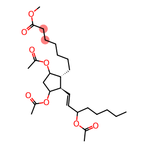 Methyl (13E)-9,11,15-tris(acetyloxy)prost-13-en-1-oate