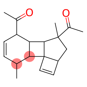 1,1'-[2a,3,4,4a,4b,5,8,8a-Octahydro-4,8-dimethylcyclobuta[1',5']cyclopenta[1',2':3,4]cyclobuta[1,2]benzene-4,5-diyl]bisethanone