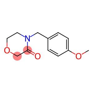 4-[(4-甲氧基苯基)甲基]-3-吗啉酮