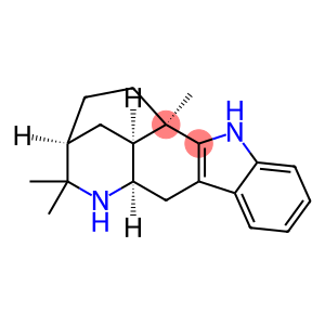 (3S)-2,3,4,4aα,5,6,11,11aα-Octahydro-2,2,5-trimethyl-3,5β-ethano-1H-pyrido[3,2-b]carbazole