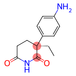 2,6-Piperidinedione, 3-(4-aminophenyl)-3-ethyl-, (3S)-