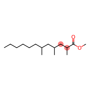 2,4,6-Trimethyldodecanoic acid methyl ester