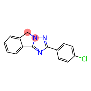 2-(4-Chlorophenyl)-5H-(1,2,4)triazolo(5,1-a)isoindole