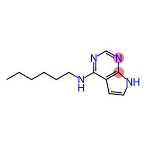 hexyl-(7H-pyrrolo[2,3-d]pyrimidin-4-yl)-amine