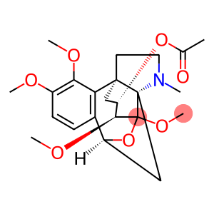 Hasubanan-6-ol, 8,10-epoxy-3,4,7,8-tetramethoxy-17-methyl-, acetate (ester), (6β,7β,8β,10β)- (9CI)