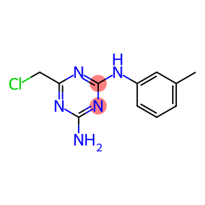 6-(氯甲基)-N-(3-甲基苯基)-1,3,5-三嗪-2,4-二胺
