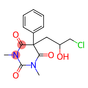 5-(3-Chloro-2-hydroxypropyl)-1,3-dimethyl-5-phenyl-2,4,6(1H,3H,5H)-pyrimidinetrione