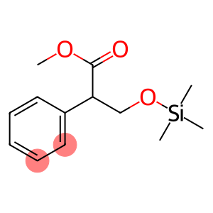 Benzeneacetic acid, alpha-[[(trimethylsilyl)oxy]methyl]-, methyl ester
