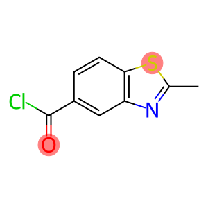 5-Benzothiazolecarbonyl chloride, 2-methyl- (9CI)
