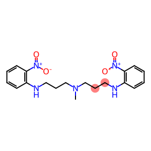 N-methyl-N'-(2-nitrophenyl)-N-[3-[(2-nitrophenyl)amino]propyl]propane-1,3-diamine