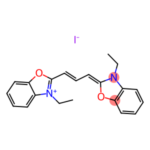 3-ETHYL-2-[3-(3-ETHYL-2(3H)-BENZOXAZOLYLIDENE)-1-PROPENYL]BENZOXAZOLIUM IODIDE