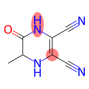 2,3-Pyrazinedicarbonitrile,1,4,5,6-tetrahydro-5-methyl-6-oxo-(9CI)
