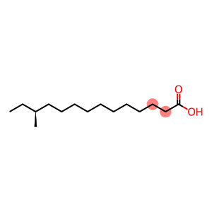 Tetradecanoic acid, 12-methyl-, (12S)-