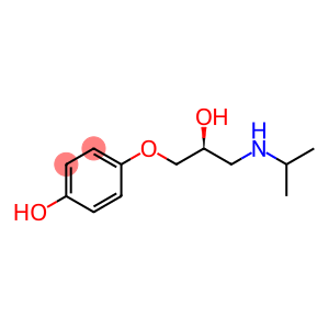 (s)-4-(2-hydroxy-3-((1-methylethyl)amino)propoxy)phenol