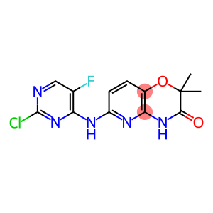 6-[(2-氯-5-氟嘧啶-4-基)氨基]-2,2-二甲基-4H-吡啶并[3,2-B][1,4]恶嗪-3-酮