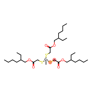 Tris[[2-[(2-ethylhexyl)oxy]-2-oxoethyl]thio](methyl)stannane