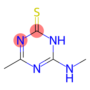 1,3,5-Triazine-2(1H)-thione,4-methyl-6-(methylamino)-(9CI)