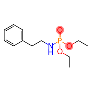 N-(2-Phenylethyl)amidophosphoric acid diethyl ester