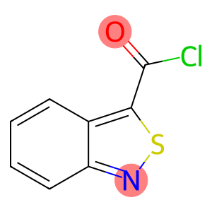 2,1-Benzisothiazole-3-carbonyl chloride (9CI)