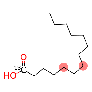 Myristic acid-1-13C