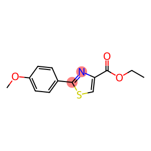 4-Thiazolecarboxylic acid, 2-(4-methoxyphenyl)-, ethyl ester