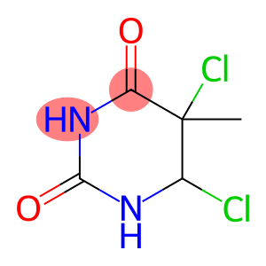 2,4(1H,3H)-Pyrimidinedione, 5,6-dichlorodihydro-5-methyl-
