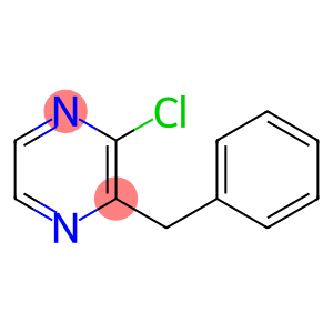 Pyrazine, 2-chloro-3-(phenylmethyl)-