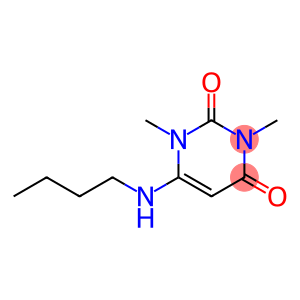 2,4(1H,3H)-Pyrimidinedione, 6-(butylamino)-1,3-dimethyl-