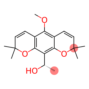(S)-5-Methoxy-α,2,2,8,8-pentamethyl-2H,8H-benzo[1,2-b:5,4-b']dipyran-10-methanol