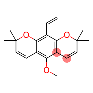 10-Vinyl-5-methoxy-2,2,8,8-tetramethyl-2H,8H-benzo[1,2-b:5,4-b']dipyran